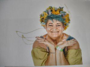 Jennifer Frandsen as fairy godmother