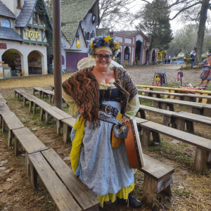 Jennifer Frandsen as FGM Carolina Ren Fair 2022
