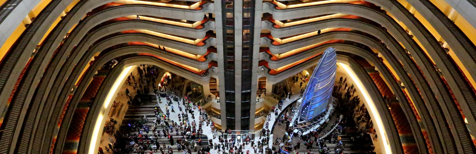 Host hotels will include: Hyatt Regency Atlanta, the Atlanta Marriott Marquis, the Hilton Atlanta, Sheraton Atlanta Hotel, and the Westin Peachtree Plaza Hotel.